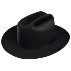 Stetson Royal DeLuxe Open Road Hat -Bailey Store TFROPR Stetson Hats Black