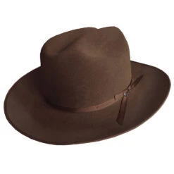 Stetson Royal DeLuxe Open Road Hat -Bailey Store TFROPR Stetson Walnut