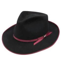 Stetson Stratoliner Special Edition Fedora -Bailey Store TFSEST102403 Stetson Hats Black