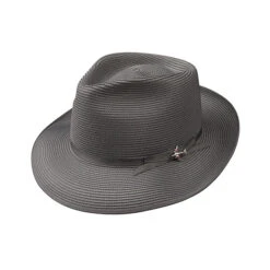 Stetson Stratoliner Milan Straw Hat -Bailey Store TS2924 Stetson Hats Grey