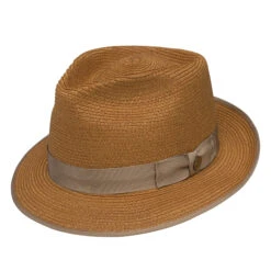 Stetson Inwood Hemp Braid Fedora -Bailey Store TSINWDB3416 Stetson Bronze