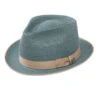 Stetson Inwood Hemp Braid Fedora -Bailey Store TSINWDB3416 Stetson Turquoise