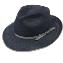 Stetson Stratoliner Special Edition Hemp Fedora -Bailey Store TSSESTB6124 Stetson Navy