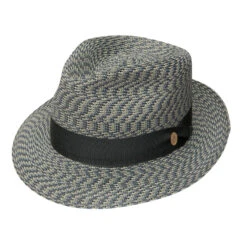 Stetson Whitehall Milan Braid Fedora -Bailey Store TSWHTL6121 Stetson GrayMix