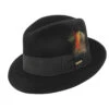 Stetson Frederick Wool Felt Fedora 1 Stetson Frederick Wool Felt Fedora -Bailey Store TWFRDK822007