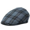 DelMonico Italian 5 Point Torino Silk Blend Cap By Capas -Bailey Store TorinoCap BlueGrey