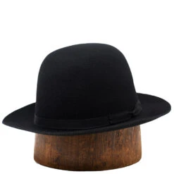 Stetson Travel Luxe Rollable Fedora -Bailey Store TravelLuxe Black