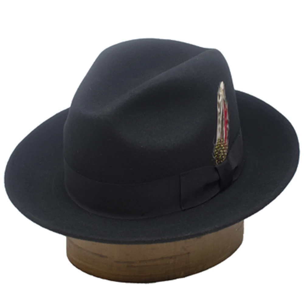 DelMonico Wool Felt Fedora Hat By Capas - More Colors 4 DelMonico Wool Felt Fedora Hat By Capas - More Colors - Image 2