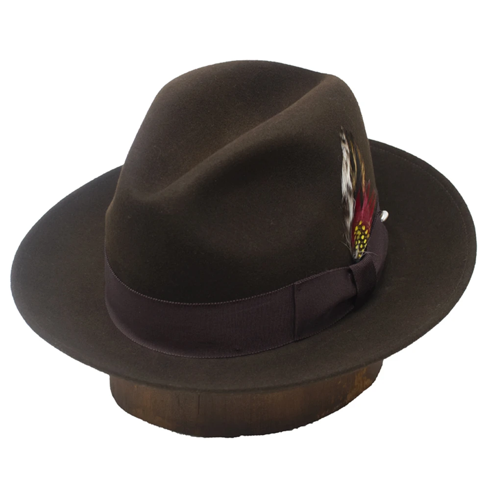 DelMonico Wool Felt Fedora Hat By Capas - More Colors 5 DelMonico Wool Felt Fedora Hat By Capas - More Colors - Image 3