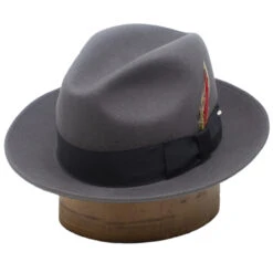 DelMonico Wool Felt Fedora Hat By Capas - More Colors 11 DelMonico Wool Felt Fedora Hat By Capas - More Colors -Bailey Store Untouchable Caribou