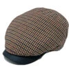 Wigens Rodrik Ivy One Piece Cap -Bailey Store Wigens 101321 BrownHoundstooth