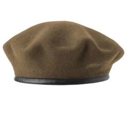 Kangol Wool Monty Beret -Bailey Store Wool Monty WOOD