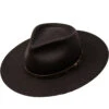 Yellow 108 Dylan Wide Brim Fedora -Bailey Store Yellow108 Dylan Brown