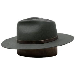 Yellow 108 Dylan Wide Brim Fedora -Bailey Store Yellow108 Dylan2 Grey