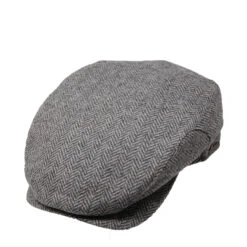 Wigens Jacob - Ivy Style Wool Herringbone Cap -Bailey Store wiggensjacobltgrey 2