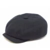 DelMonico Gatsby Wool Newsboy Cap By Capas 2 DelMonico Gatsby Wool Newsboy Cap By Capas -Bailey Store woolgatsby black