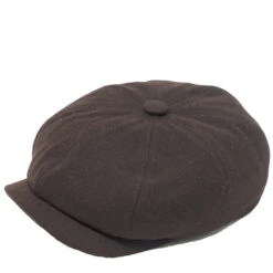 DelMonico Gatsby Wool Newsboy Cap By Capas 11 DelMonico Gatsby Wool Newsboy Cap By Capas -Bailey Store woolgatsby brown